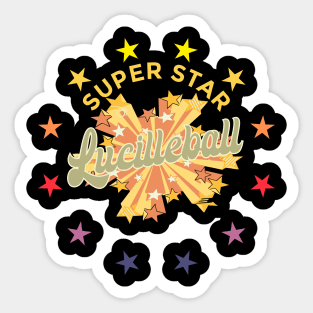 Lucilleball - Super Star Sticker